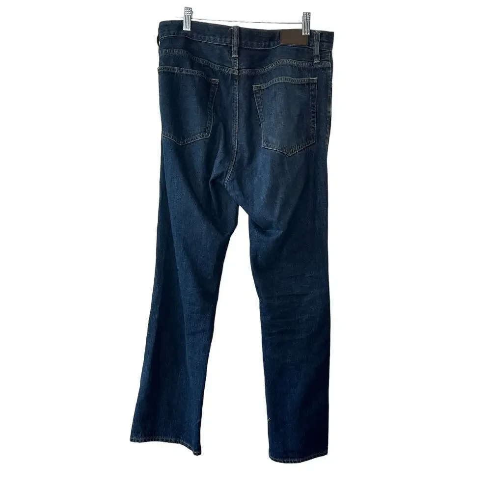 J.Crew Dark Rinse THE BARROW Relaxed Fit  Men's Jeans 31x30